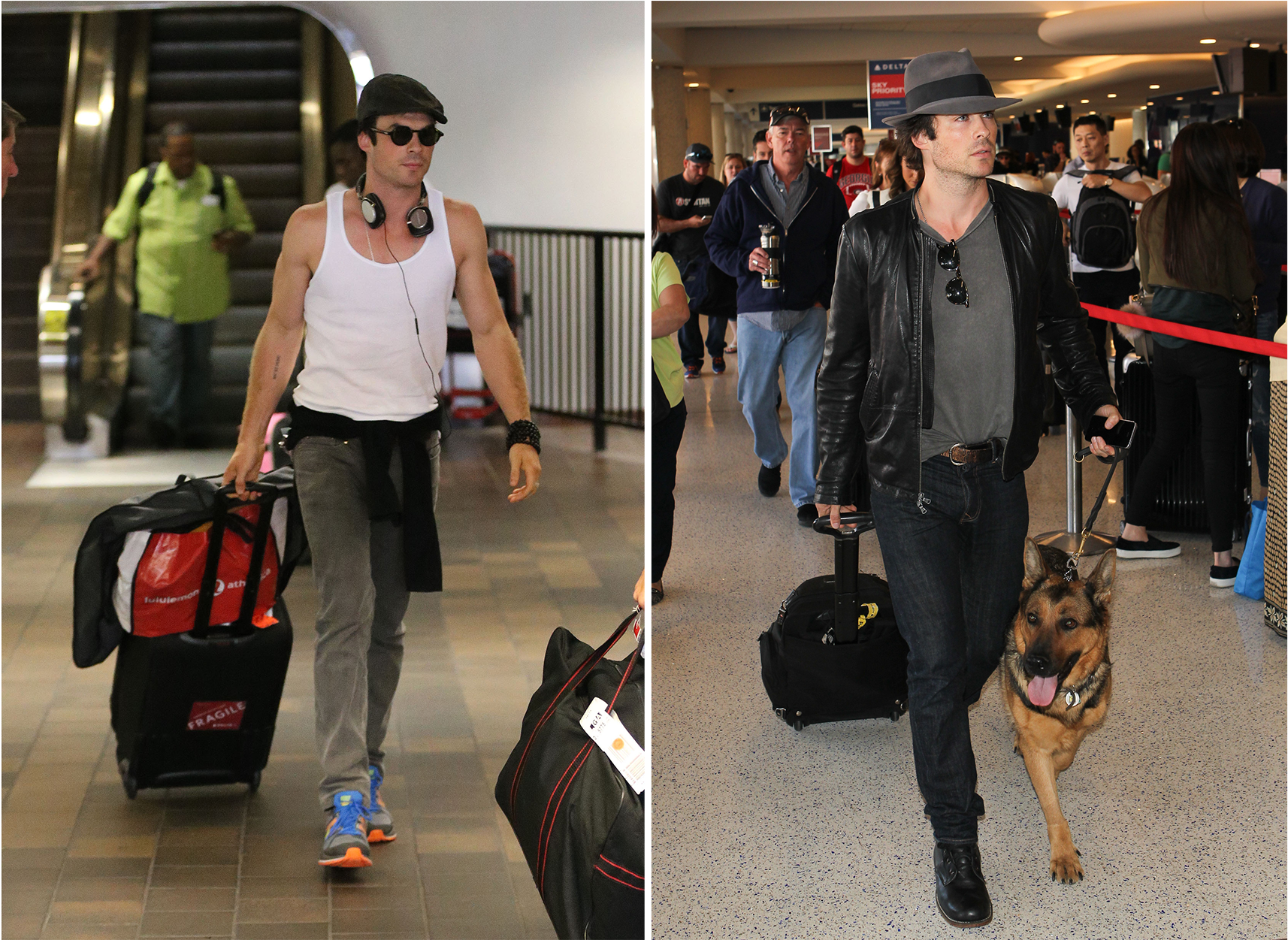 Celebrity Luggage Airport (2000x1250), Png Download