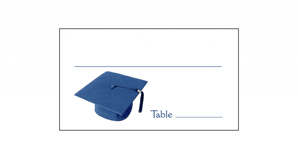 Place Card - Graduation Party Invitations (1024x548), Png Download