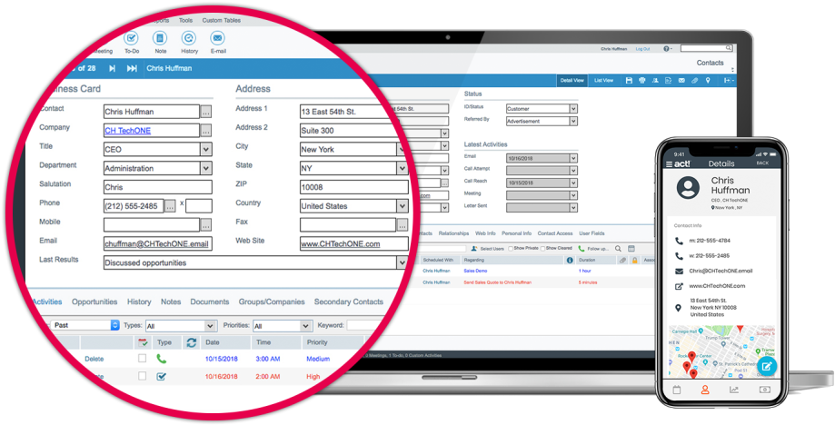 141474 - Customer Database Software (960x505), Png Download
