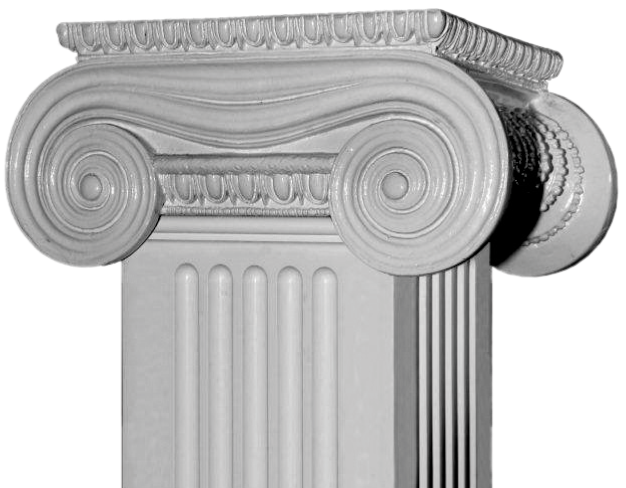Greek Erectheum - Column (800x632), Png Download
