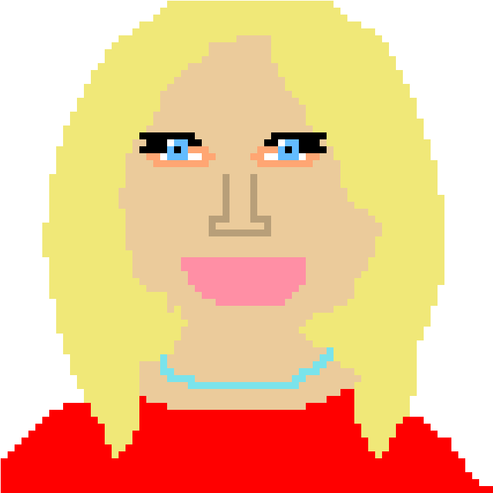 Pixel Celebrity - Cartoon (730x720), Png Download