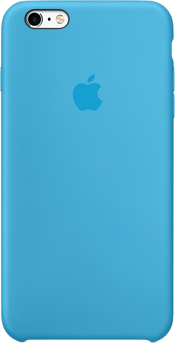 Iphone 6s Plus Silicone Case, Blue - Iphone 6s (1200x1200), Png Download