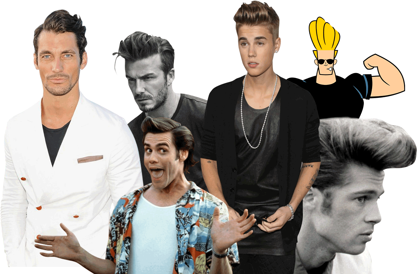 The Quiff - Ace Ventura: When Nature Calls (1420x914), Png Download