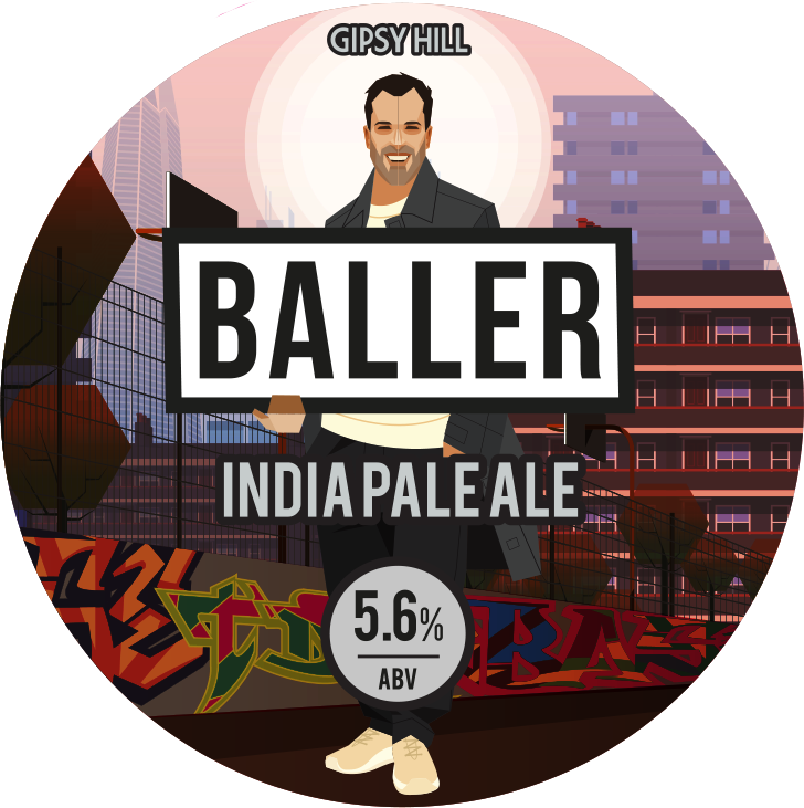 Baller - Gipsy Hill Baller (728x731), Png Download