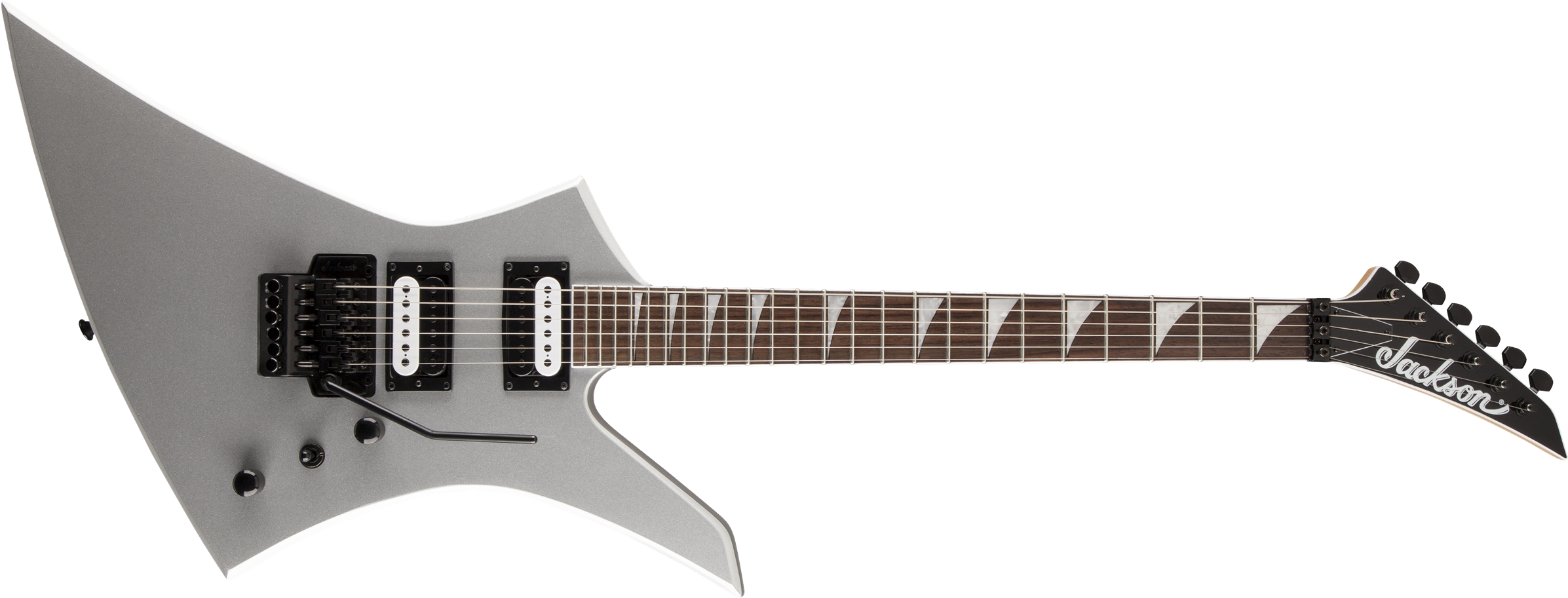 Jackson Js32 Kelly Quicksilver - Jackson Js32t Warrior Natural Oil (2400x921), Png Download