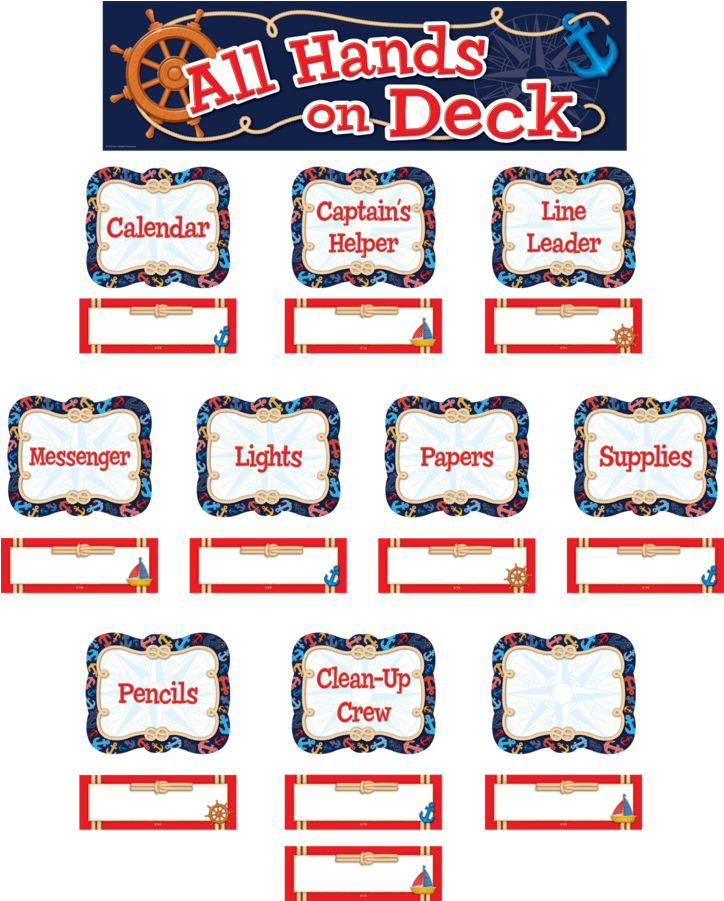 Classroom Jobs Bulletin Board (900x900), Png Download