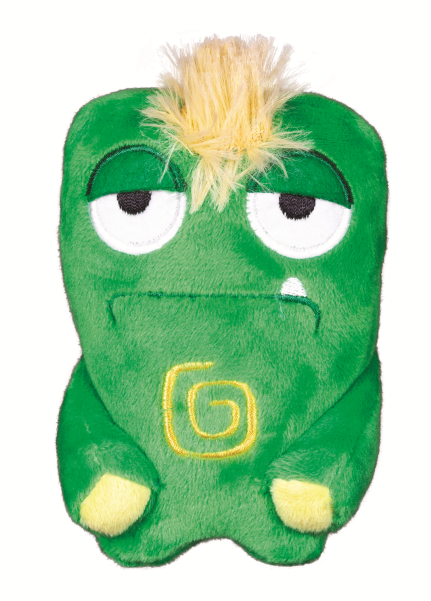 Spunky Pup Alien Flex Plush Toy Mini Gro - Stuffed Toy (600x600), Png Download