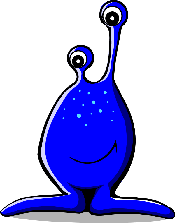 Toy Clipart Alien - Clipart Alien Transparent Background (600x762), Png Download