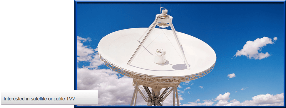 Large White Satellite Dish - Radio Telescope (973x369), Png Download