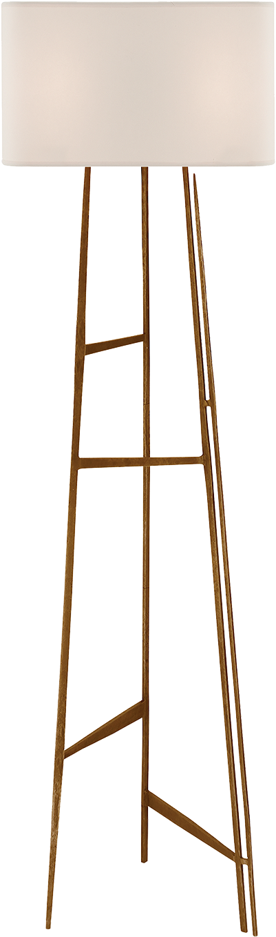 Vail Floor Lamp Gold Iron - Lighting (1440x1440), Png Download