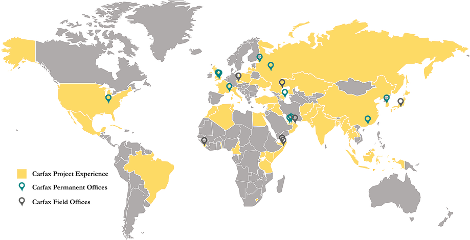 Our Global Experience - Grey World Map (919x470), Png Download