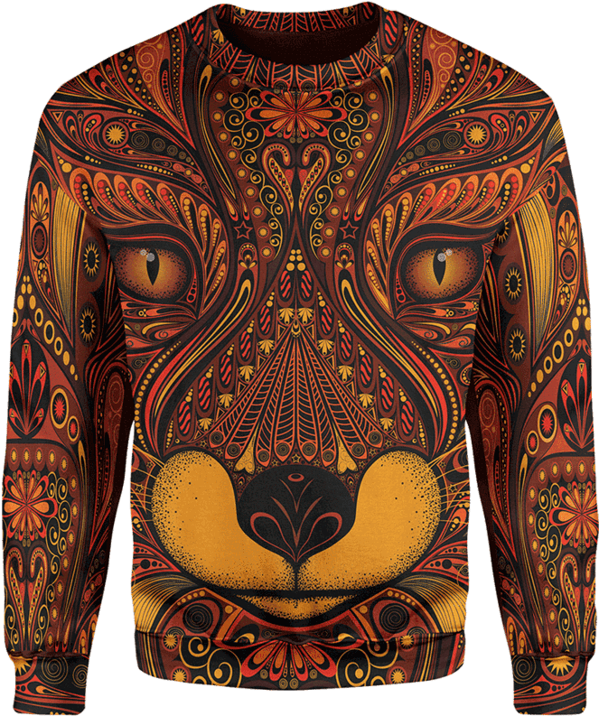 The Red Fox Sweater - Sweater (800x800), Png Download