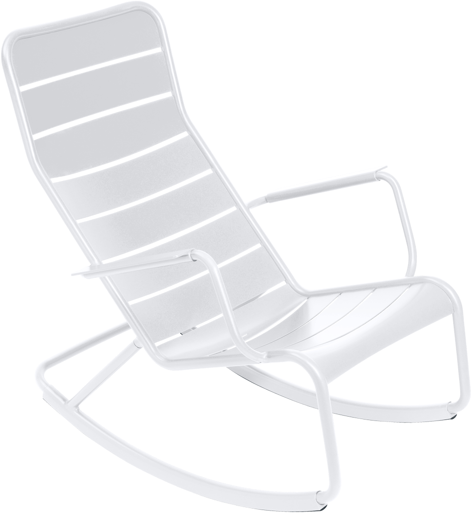 Rocking Chair Luxembourg Fauteuil De Jardin Salon De - Luxembourg Rocking Chair (1100x1100), Png Download