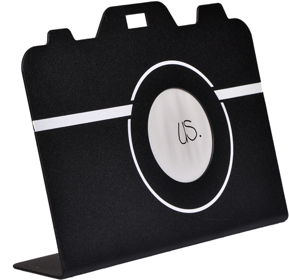 Camera Photo Frame - Circle (600x600), Png Download