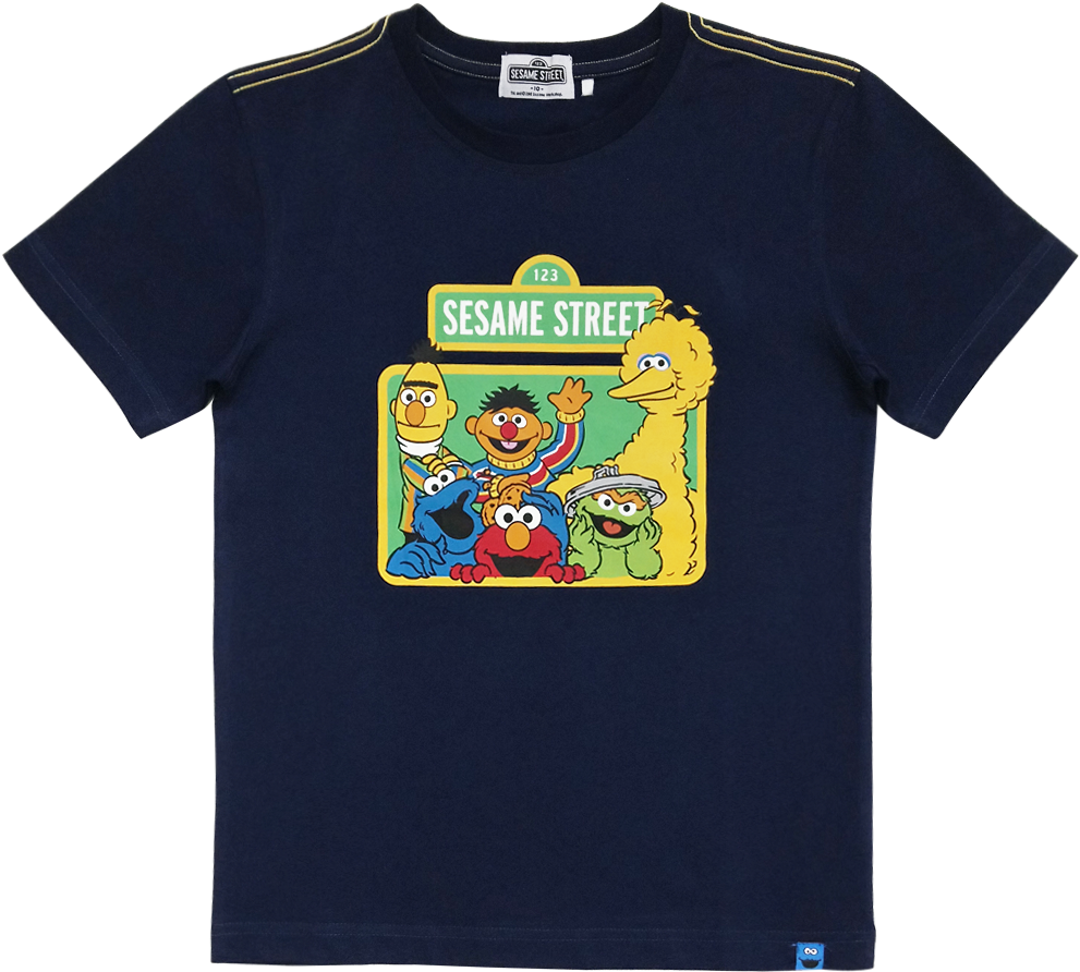 Sesame Street Kid Graphic T-shirt - Sesame Street (1024x1024), Png Download