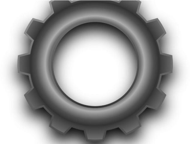 Metal Gear Clipart Silhouette - Imagen De Engranaje Png (640x480), Png Download