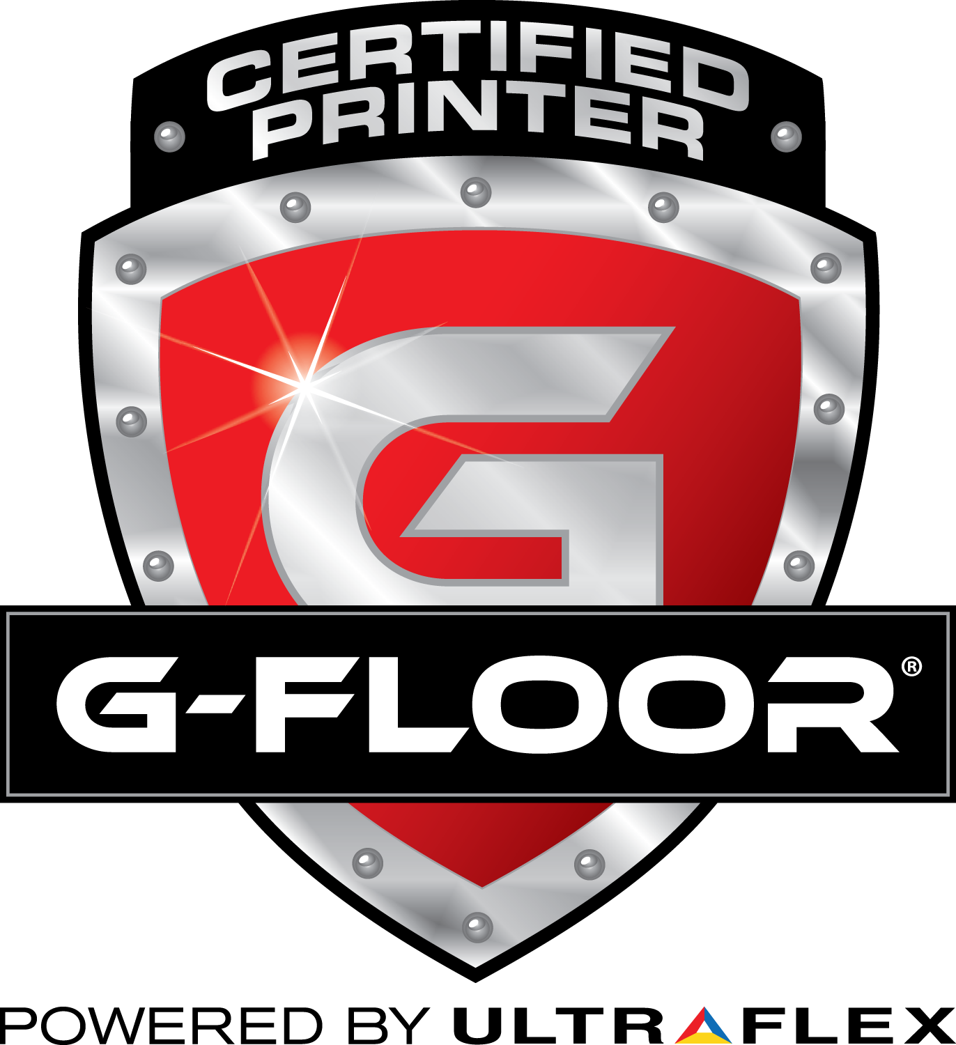Ultraflex Gfloor Certifiedprinter Logo - G Floor (1372x1500), Png Download