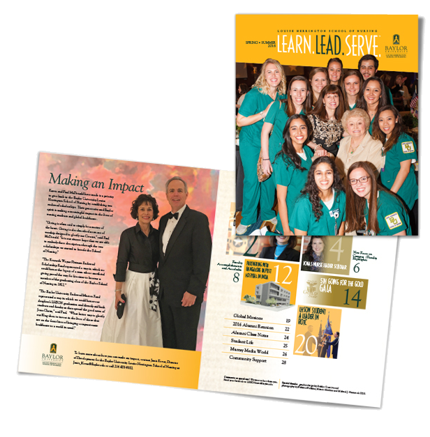 Baylor School Of Nursing - Flyer (882x915), Png Download
