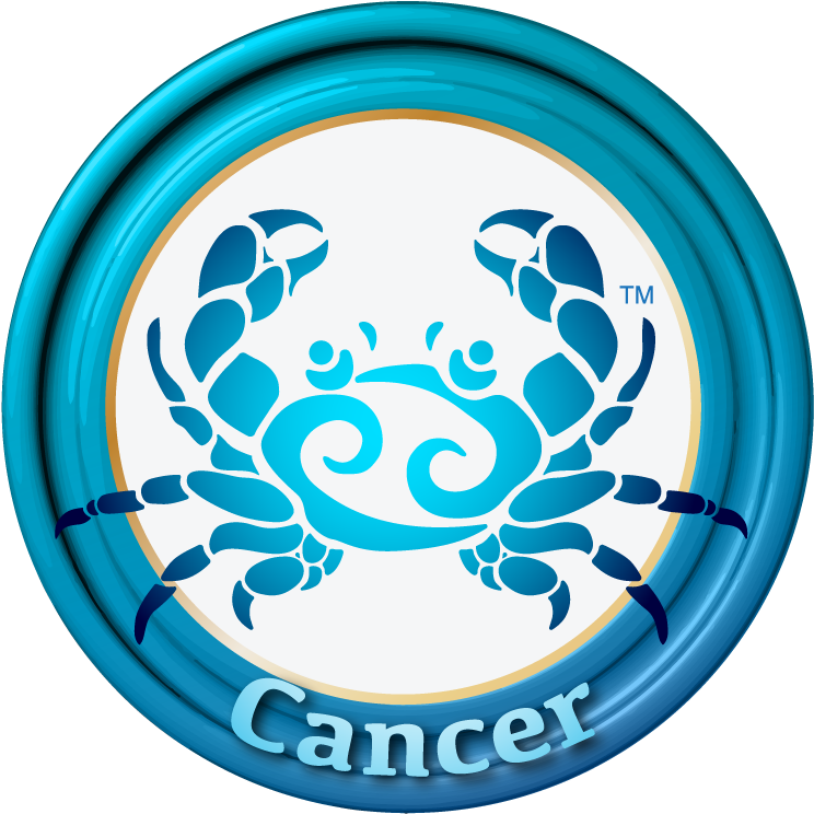 Zodiac Sign - Cancer - Circle (810x810), Png Download