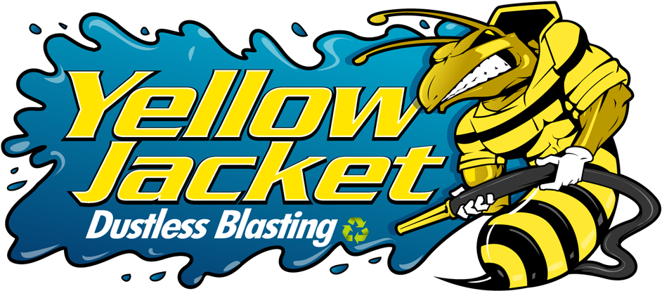 Yellow Jacket Dustless Blasting - Dustless Blasting (1000x473), Png Download