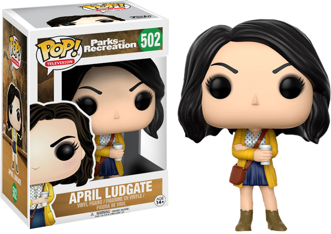Parks And Recreation - April Ludgate Funko Pop (660x467), Png Download