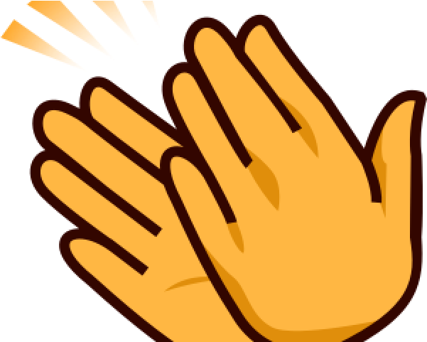 Hand Emoji Clipart Applause - Clap Switch Circuit Diagram Using Ic 555 (640x480), Png Download