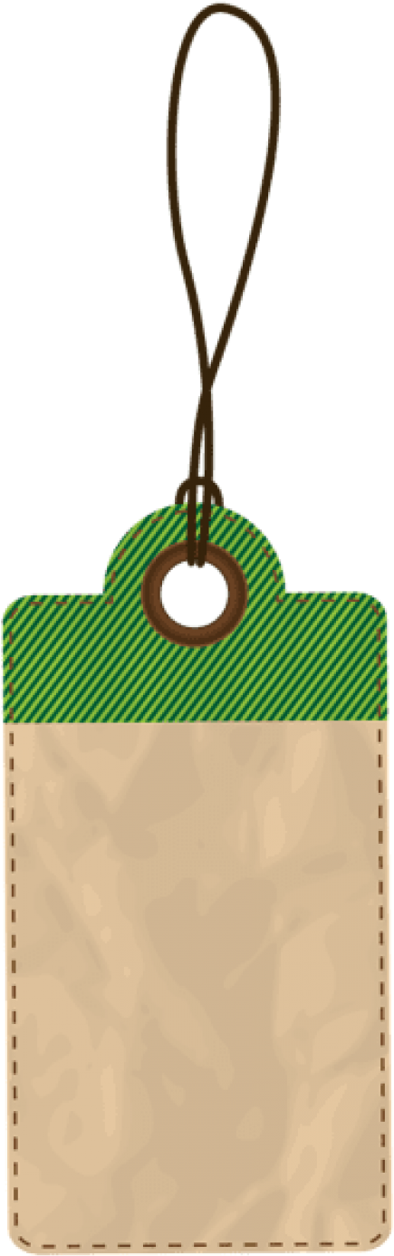 Free Png Download Empty Price Tag Png Clipart Png Photo - Price Tag Png Green (480x1405), Png Download