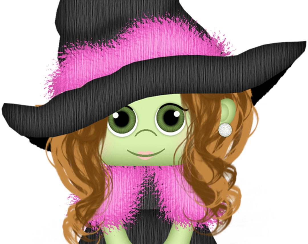 Crazy Witch2 By Karinapng Graphics Halloween Pinterest - Brujitas En Png (1368x855), Png Download