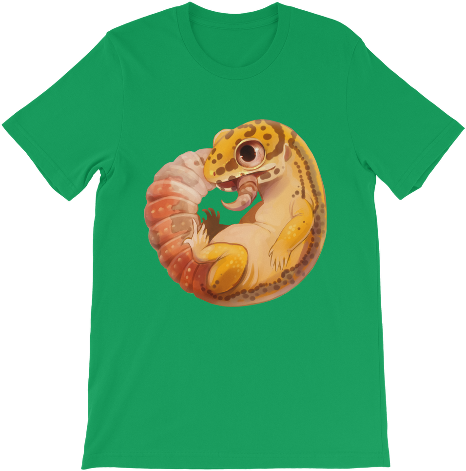 Bt Biting Tail Leopard Kids T Shirt - Shirt (1024x1024), Png Download