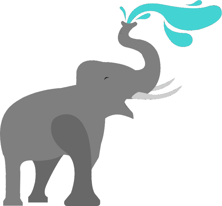 Elephants - Indian Elephant (755x702), Png Download