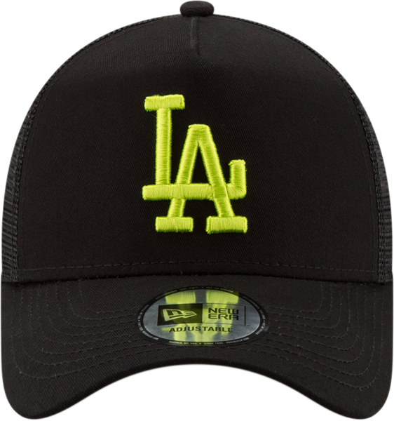 La Dodgers New Era League Essential Black Trucker Cap - New Era (562x600), Png Download