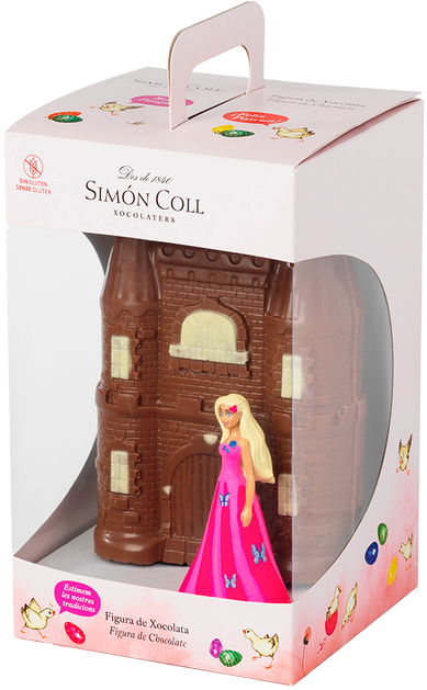Milk Chocolate Castle Box 300g - Figurine (630x630), Png Download