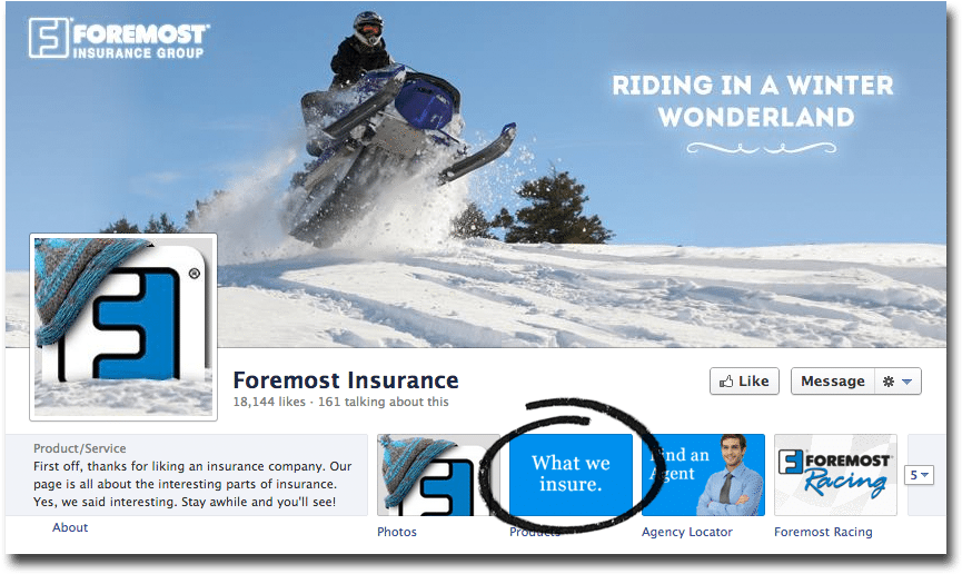 Insurance Social Media Marketing - Skier Turns (917x585), Png Download