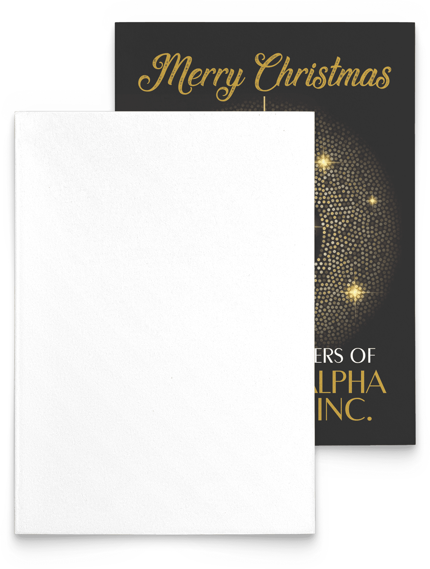 Alpha Phi Alpha Christmas Card - Number (2000x2000), Png Download