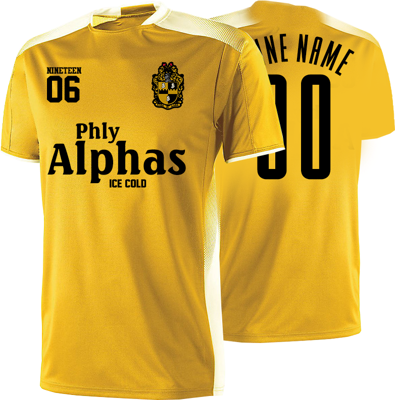 Alpha Phi Alpha Alternative Soccer Jersey - Active Shirt (800x800), Png Download