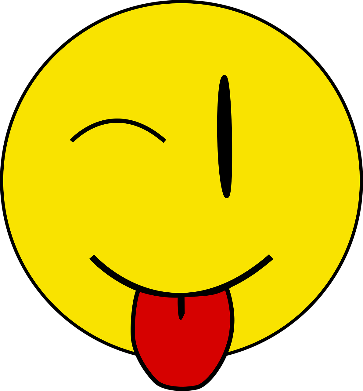 Minus Emoji The Emotion - Smile (1190x1280), Png Download