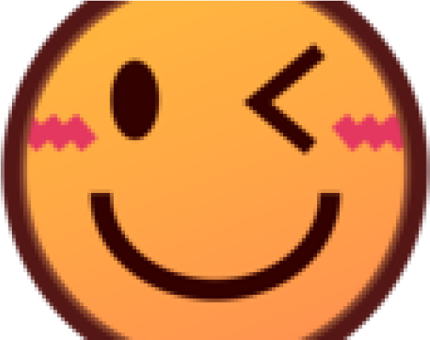 Winking Face - Smiley (640x480), Png Download