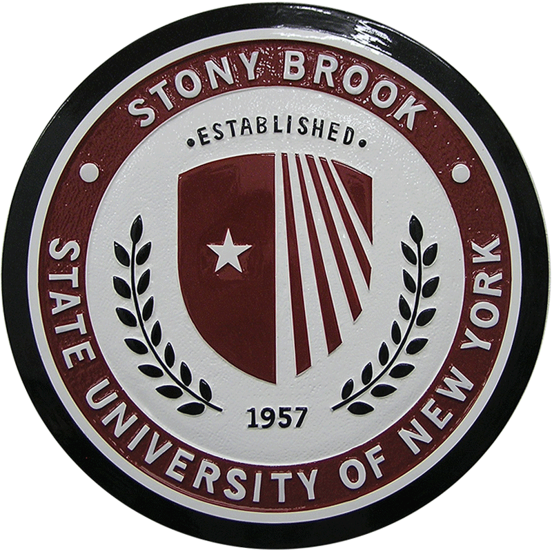 Alpha Phi Delta Fraternity - Stony Brook University Seal (800x800), Png Download