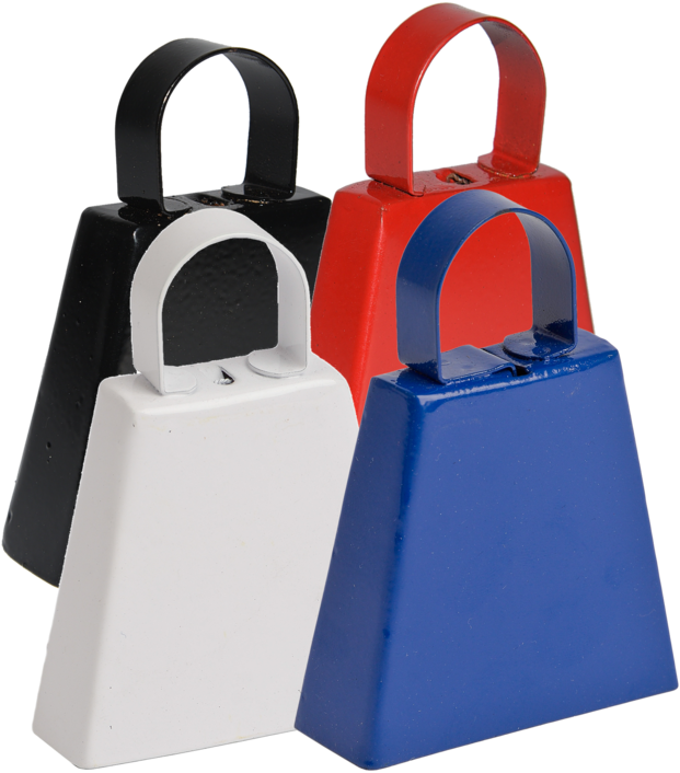 Assorted 1 Plain Post Box Cowbell Pack 4 [gogo Bells] - Bag (1000x1000), Png Download