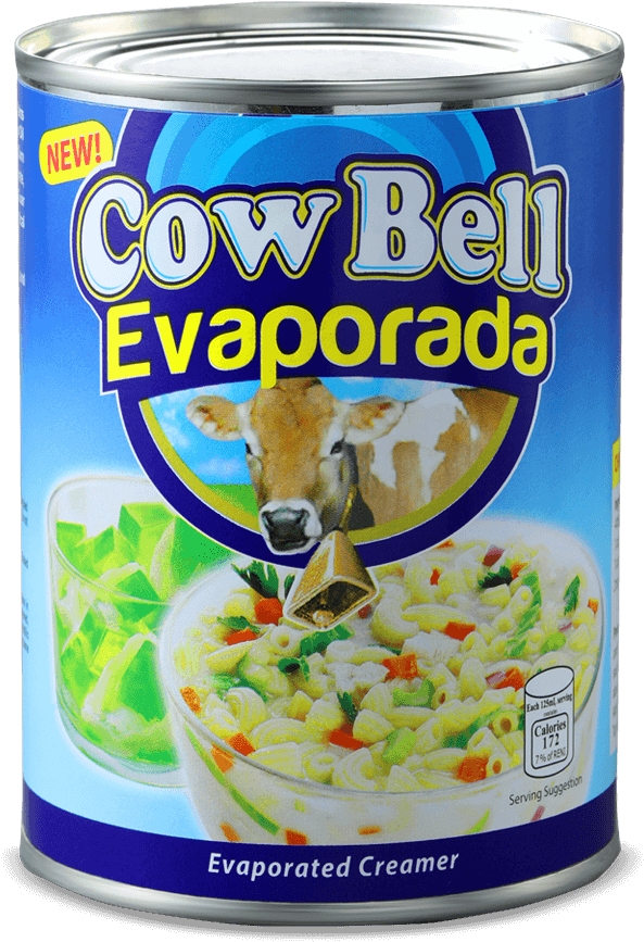 Cowbell Evaporated Milk Price (1000x1000), Png Download