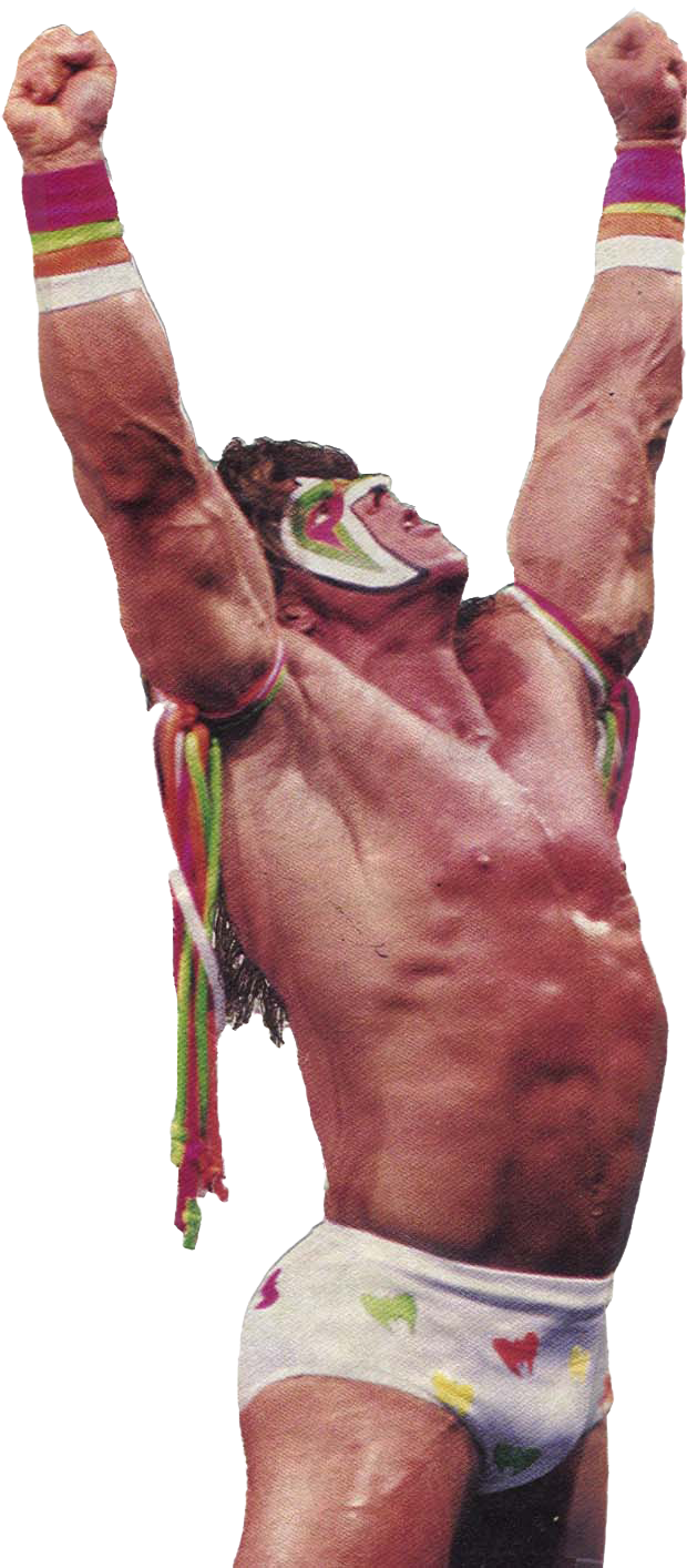 Y A Partir De Esto Se Estableció Que Warrior Fuese - Ultimate Warrior White Background (620x1413), Png Download