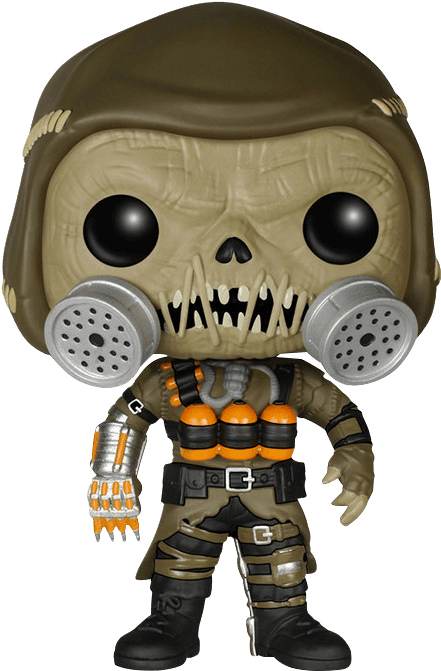 Batman Arkham Knight Scarecrow Pop (670x670), Png Download