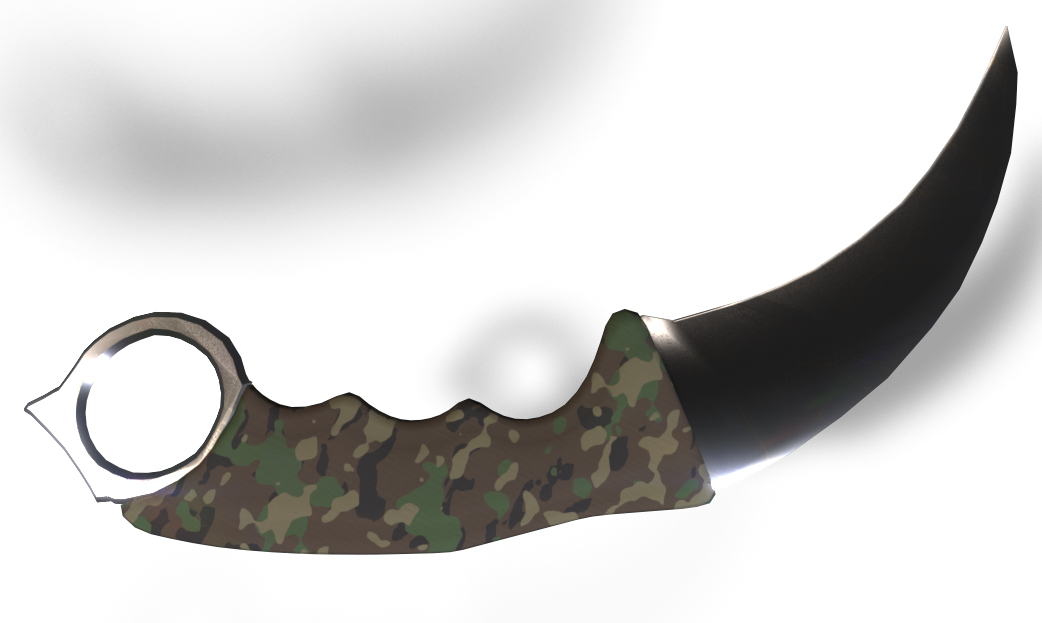 Faca De Combate 3ds Max E Substance Painter - Horn (1042x623), Png Download