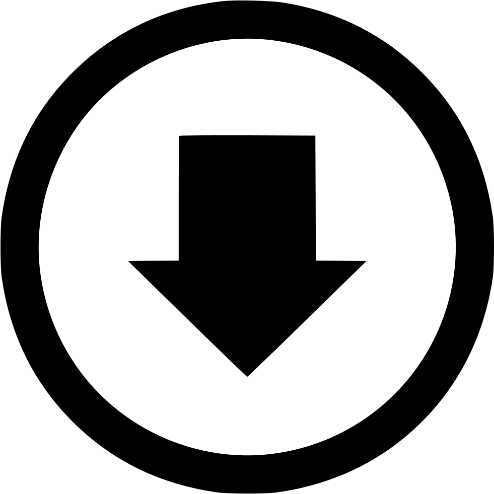 Image Free Library Sales Business Png Icon Free Download - Black Circle (981x982), Png Download