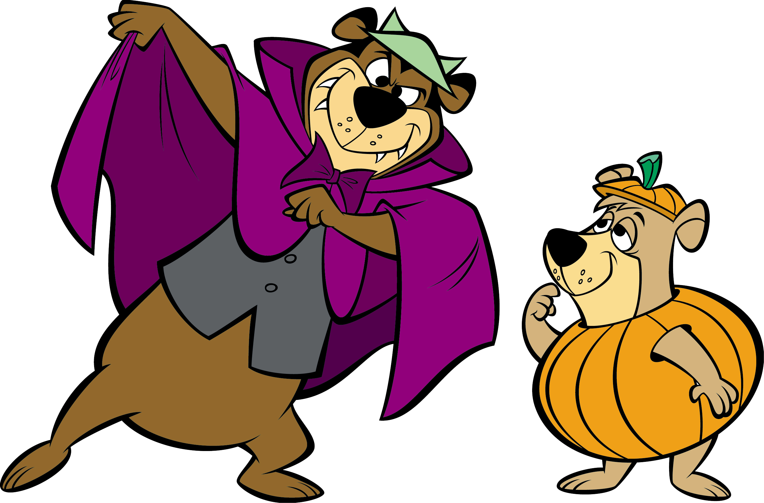 Yogi Bear Halloween (2672x1761), Png Download