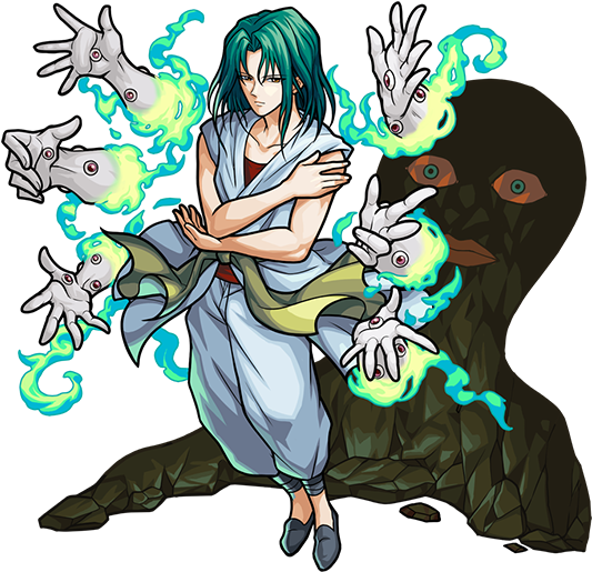 Itsuki Yyh - Yu Yu Hakusho Monster Strike (580x560), Png Download