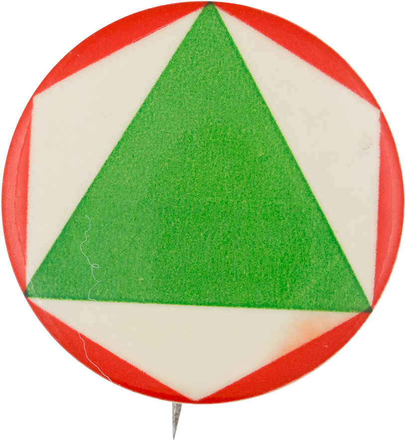 Green Triangle - Circle (1000x974), Png Download