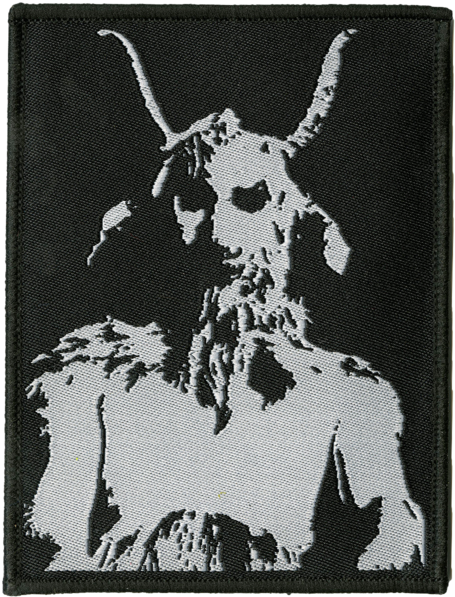 This Patch Measures Approximately 3" X 4" Embroidered - Cursed Back Patch (600x600), Png Download