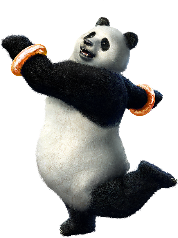 Tekken Panda And Xiaoyu (612x830), Png Download