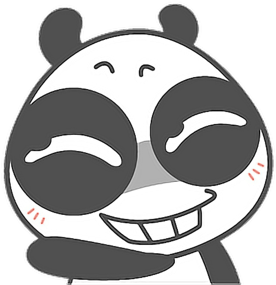 Mq Sticker - Panda (1024x1024), Png Download